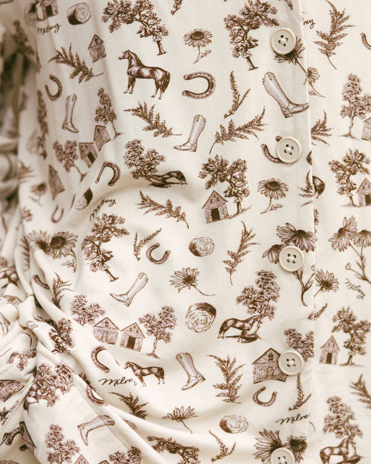 Milrey Country Toile Pyjamas