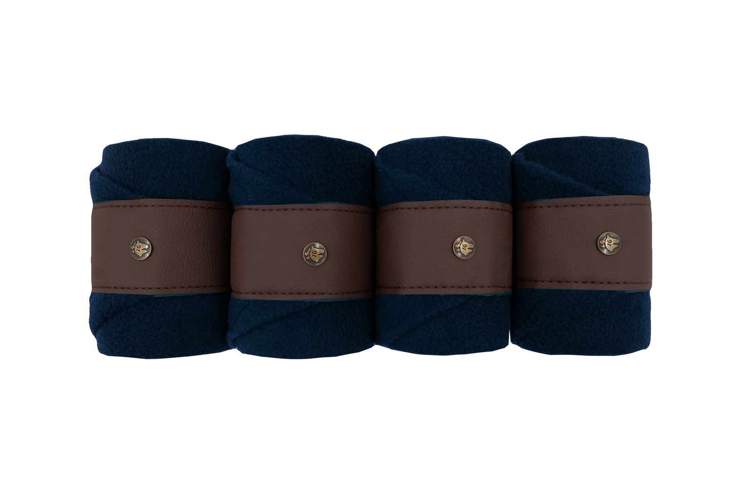 Seize Polos en Similicuir de Cyprès