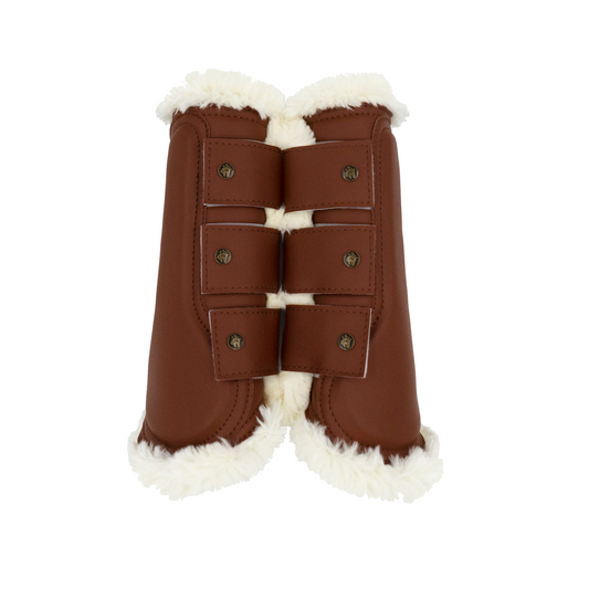Sixteen Cypress Leatherette Brushing Boots