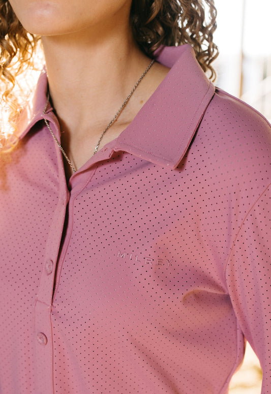 Milrey Callie Blouse Long Sleeve | Rose Pink