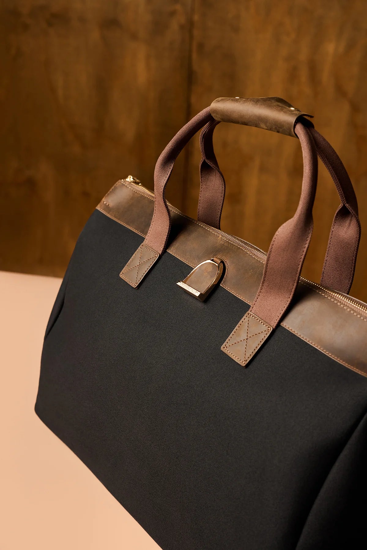 Oakbark & Chrome Weekender Bag