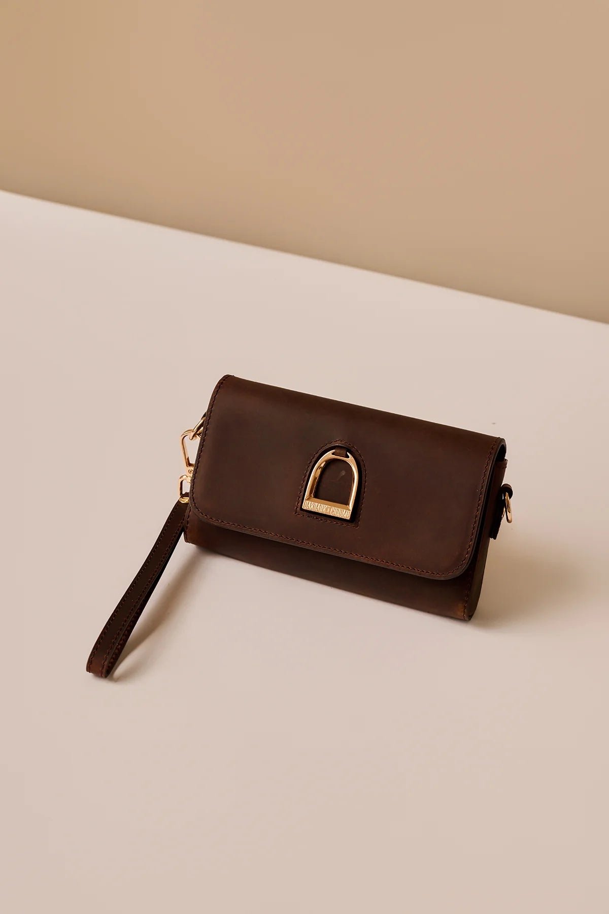 Sac Banane Cavalier Oakbark & Chrome