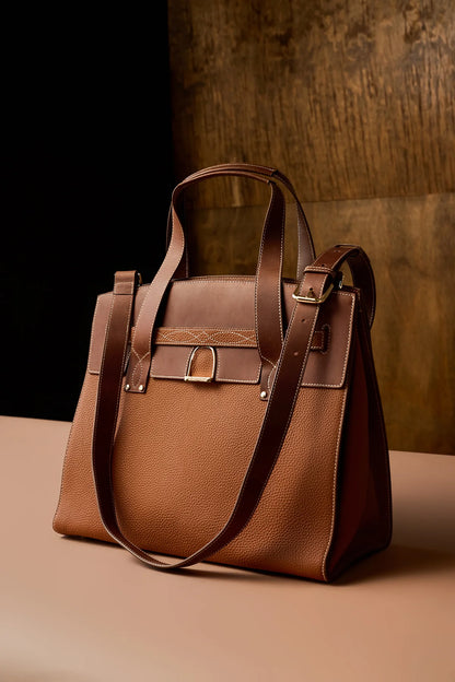 Oakbark & Chrome Stable Tote