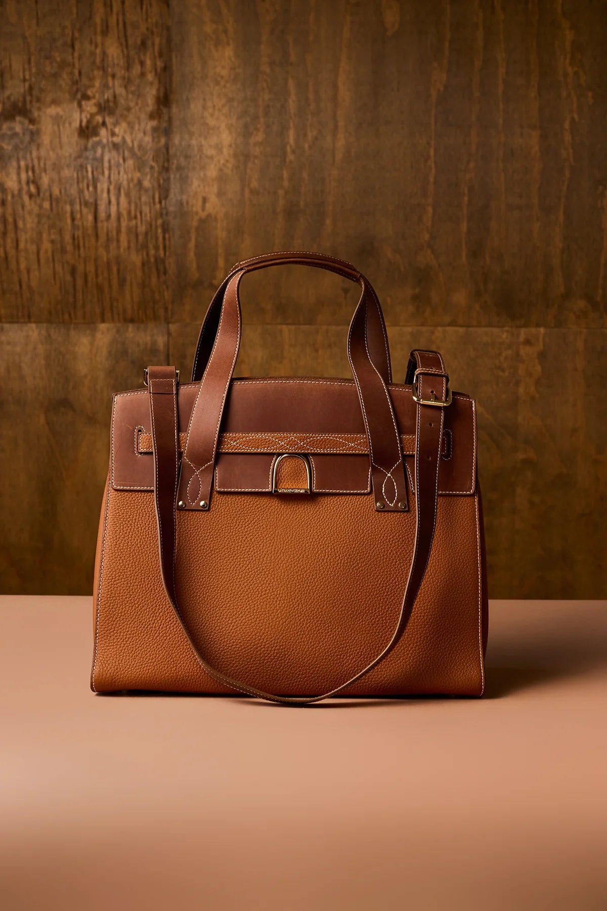 Oakbark & Chrome Stable Tote