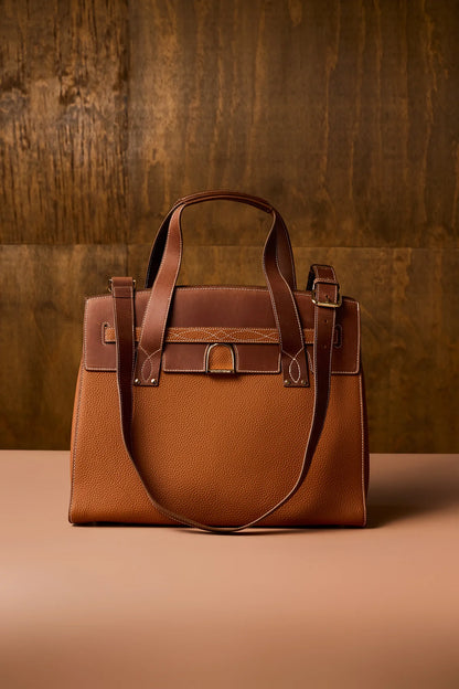 Oakbark & Chrome Stable Tote
