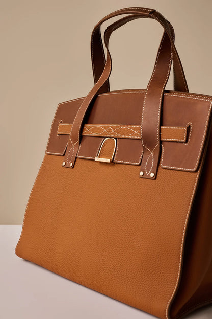 Oakbark & Chrome Stable Tote