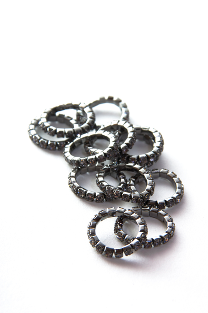 Spiced Equestrian Rhinestone Braid Bling