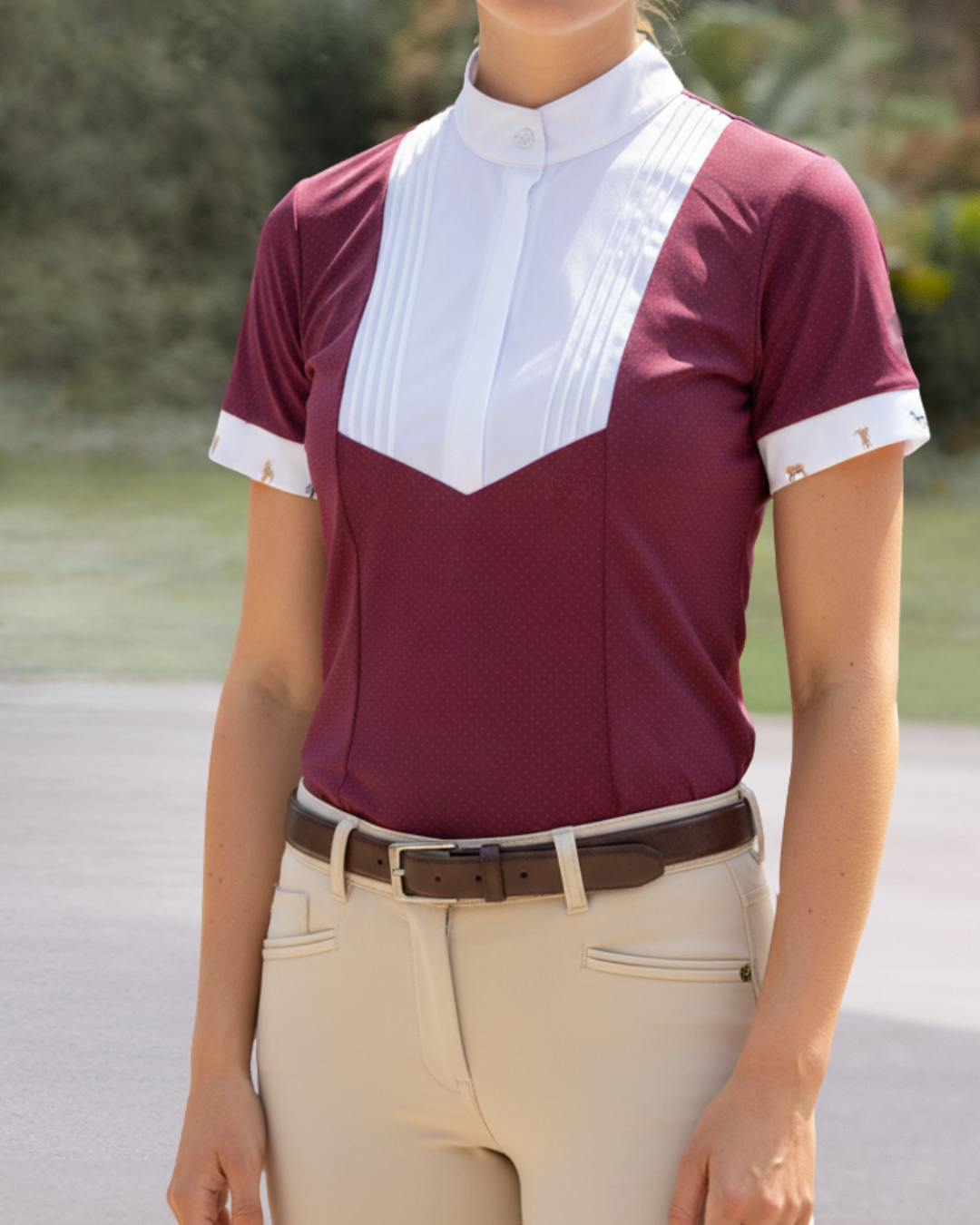 Chemise de concours perforée On the Hunt Eq Winner’s Circle
