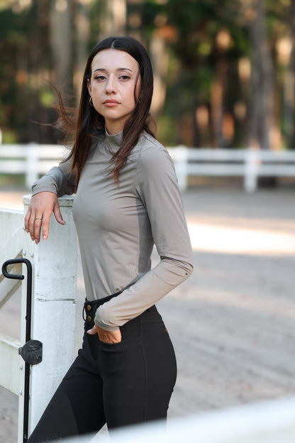 Stella Cavalla Dune Mock Neck