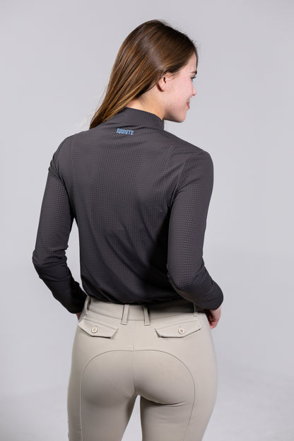 Equisite Alesia Mock Neck Long Sleeve