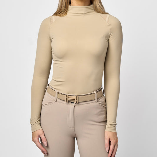 TKEQ CHLOE High Collar Long Sleeve