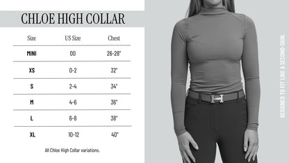 TKEQ CHLOE Mock Neck Long Sleeve