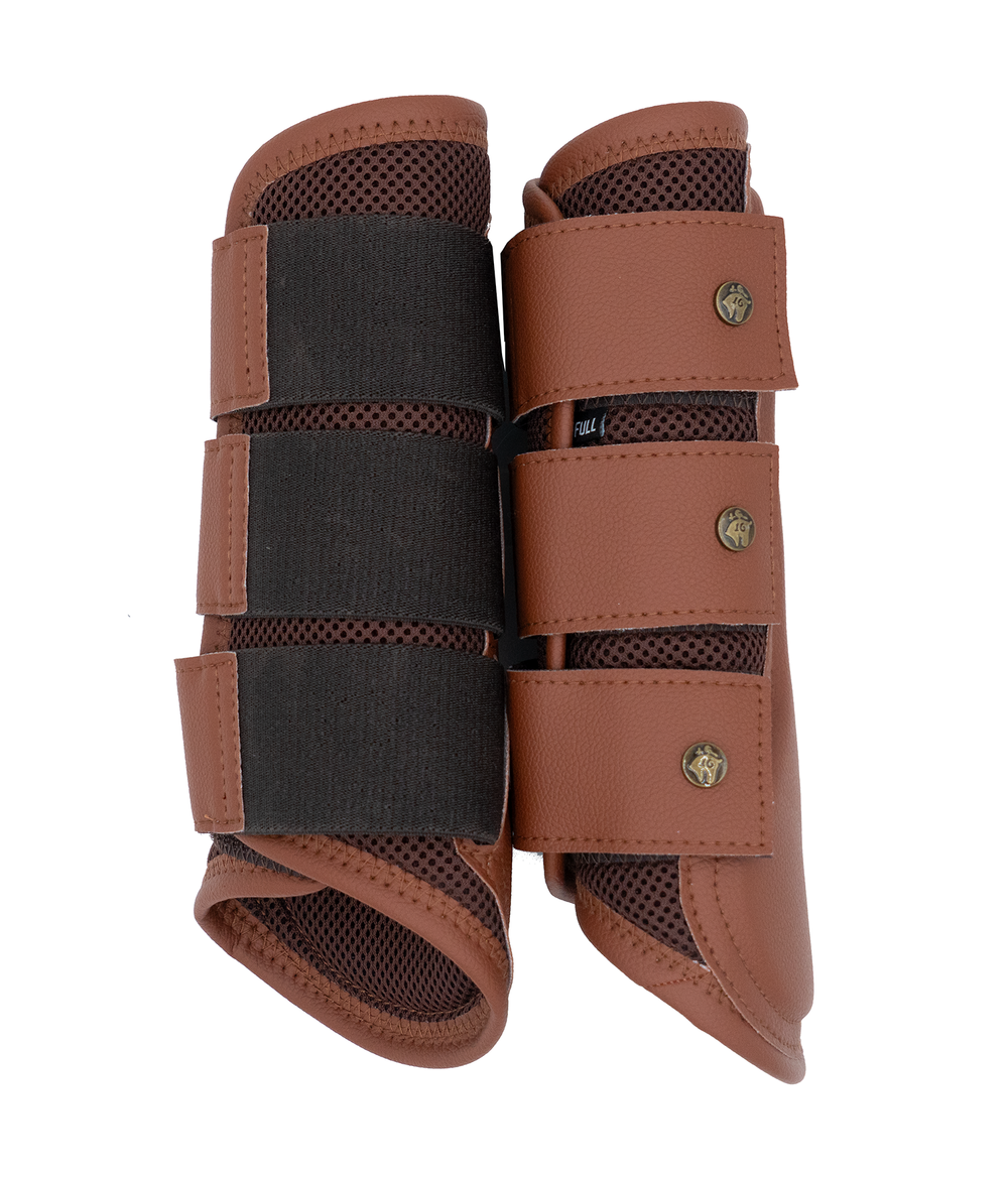Bottes de sport en similicuir et maille seize Cypress