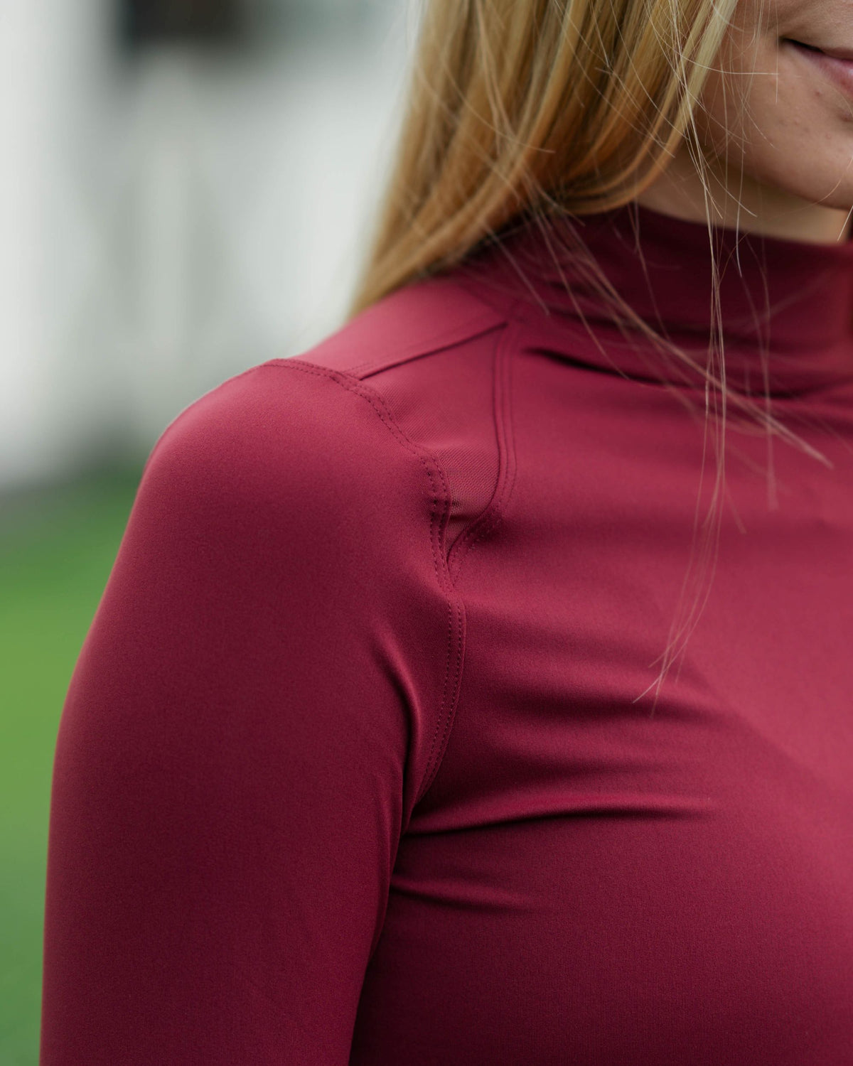 TKEQ CHLOE Mock Neck Long Sleeve