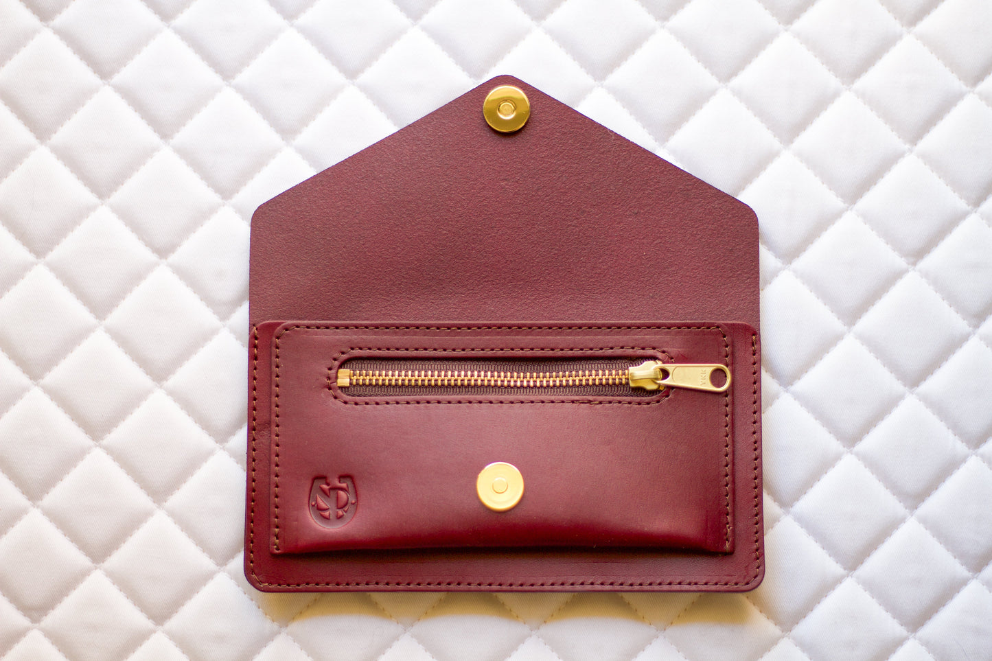 Saddle & Roam Burgundy Leather Belt Bag