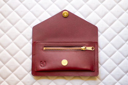 Saddle & Roam Burgundy Leather Belt Bag