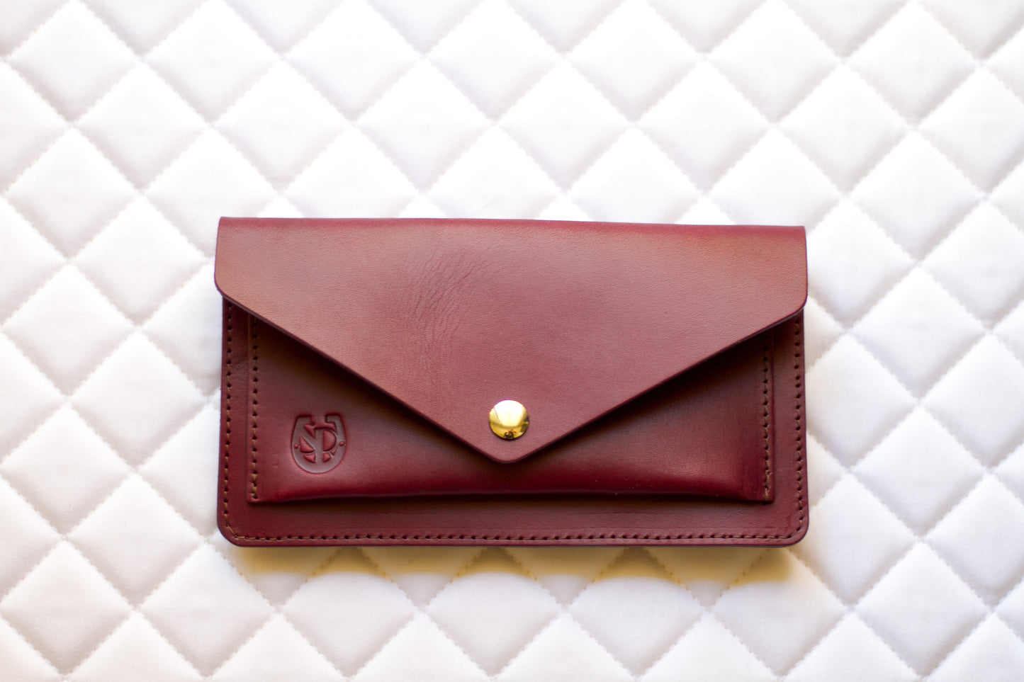 Saddle & Roam Burgundy Leather Belt Bag