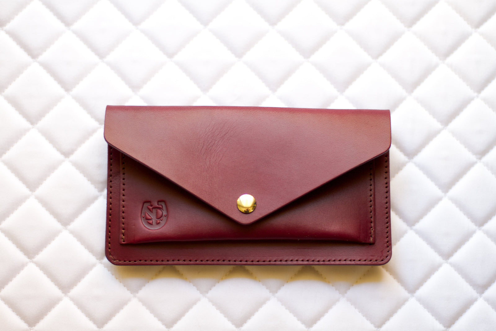 Saddle & Roam Burgundy Leather Belt Bag