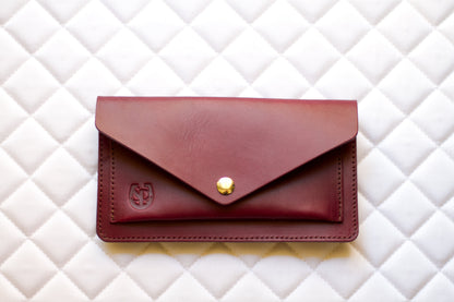 Saddle & Roam Burgundy Leather Belt Bag