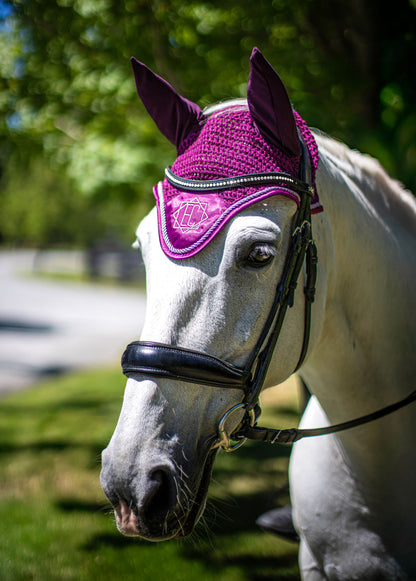 Bonnet anti-mouches Equine Collective - Écrasé de baies