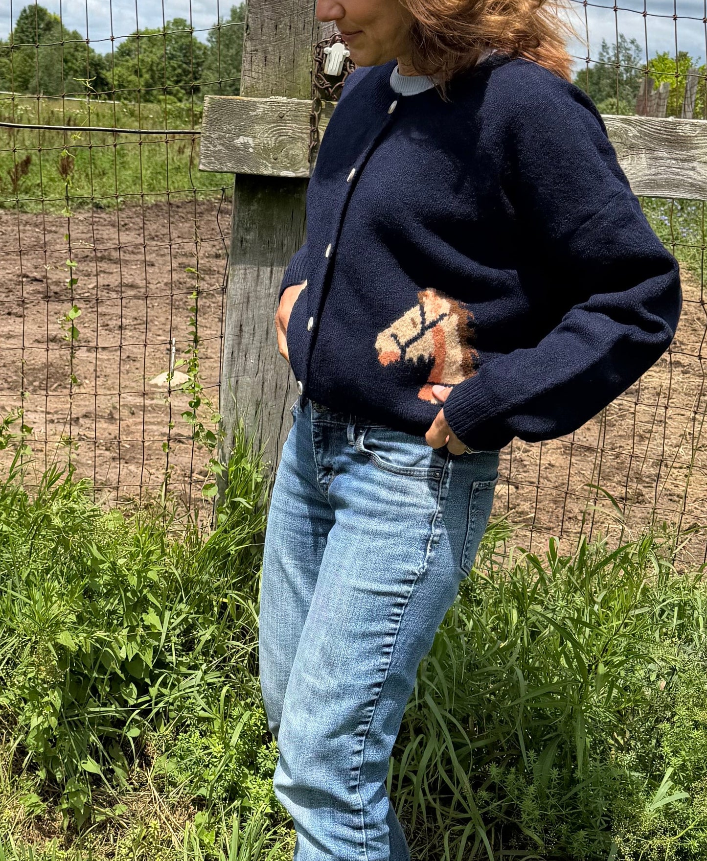 BIRCH LABEL Paddock Cardigan Sweater