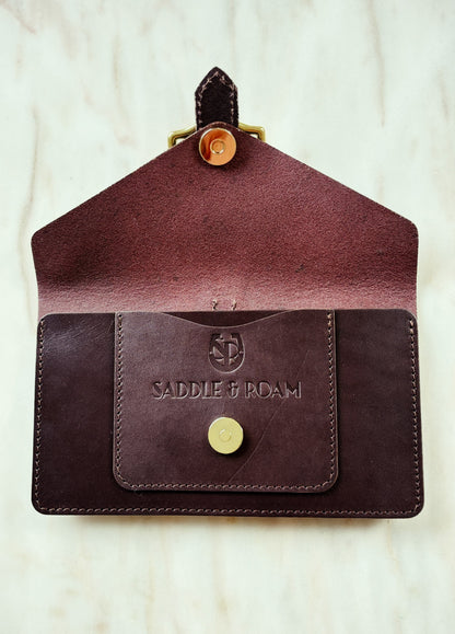 Saddle & Roam Brown Leather Belt Bag