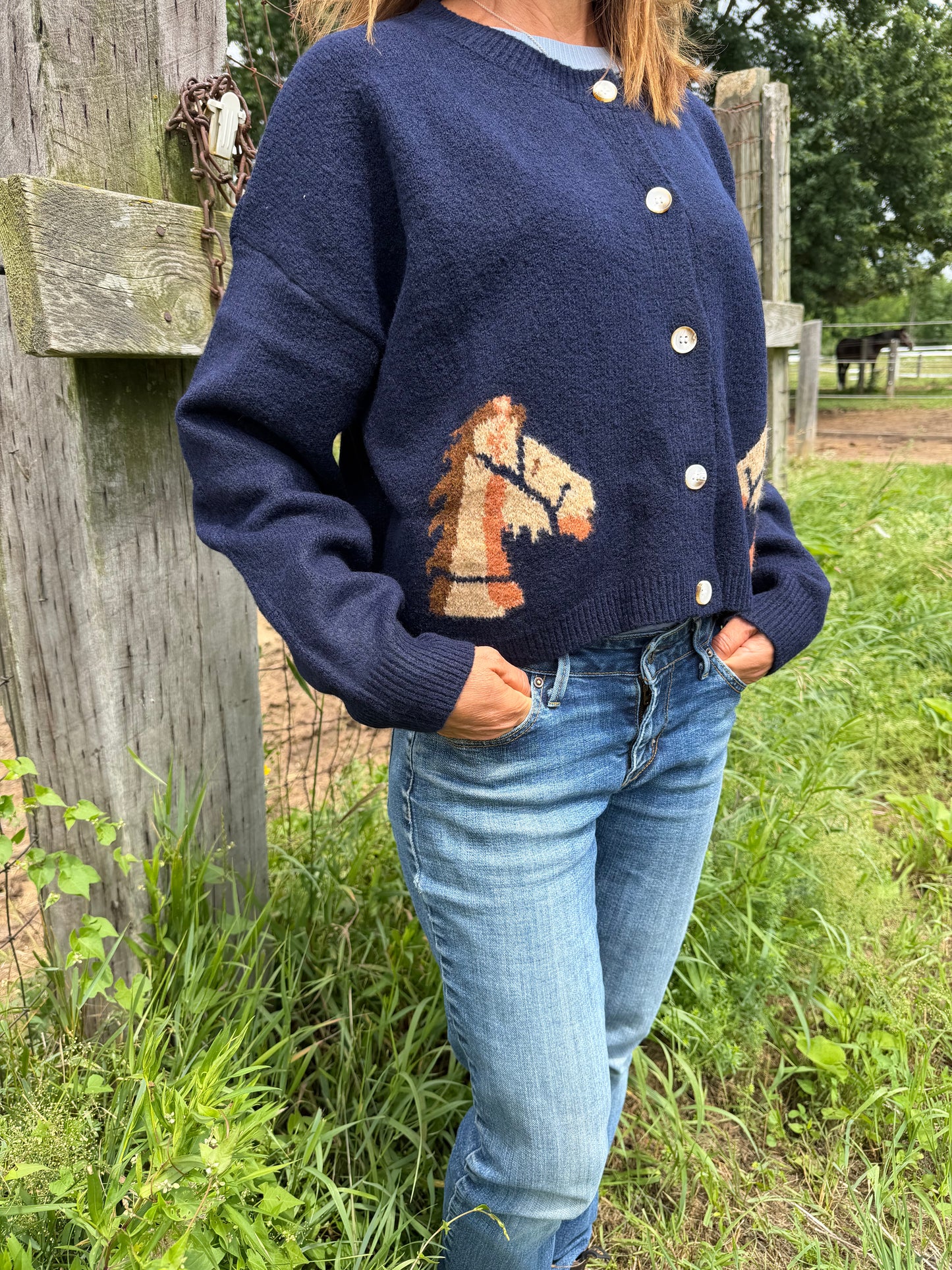 BIRCH LABEL Paddock Cardigan Sweater