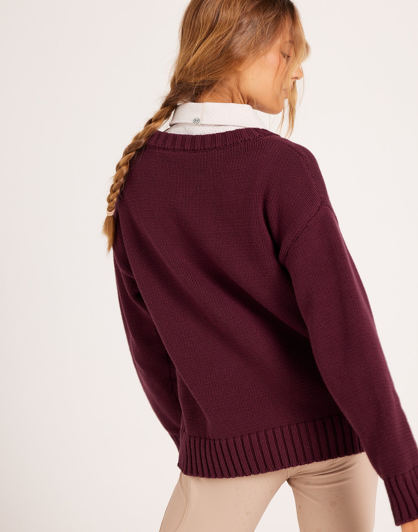 Milrey Classic Logo Knit Sweater - LARGE | SAMPLE (FINAL SALE)