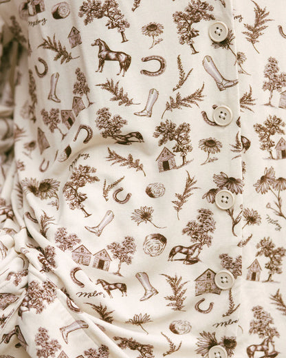 Milrey Country Toile Pyjamas