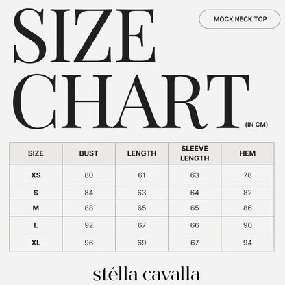 Stella Cavalla Dune Mock Neck