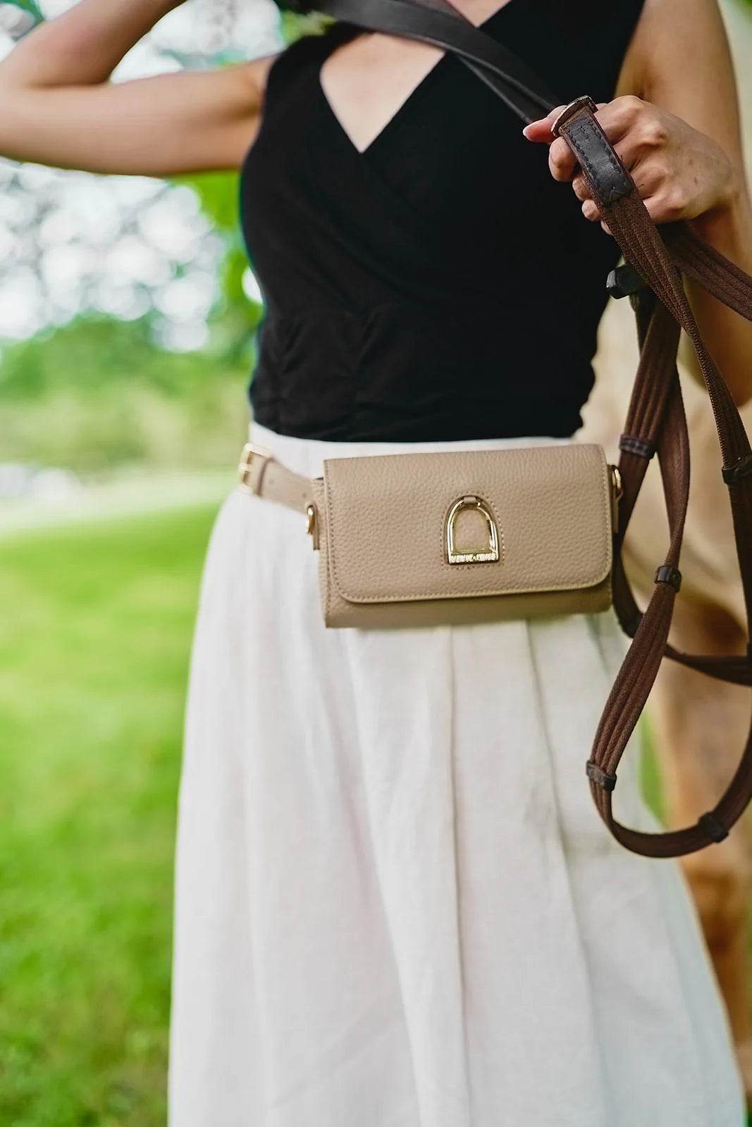 Oakbark & Chrome Rider Belt Bag