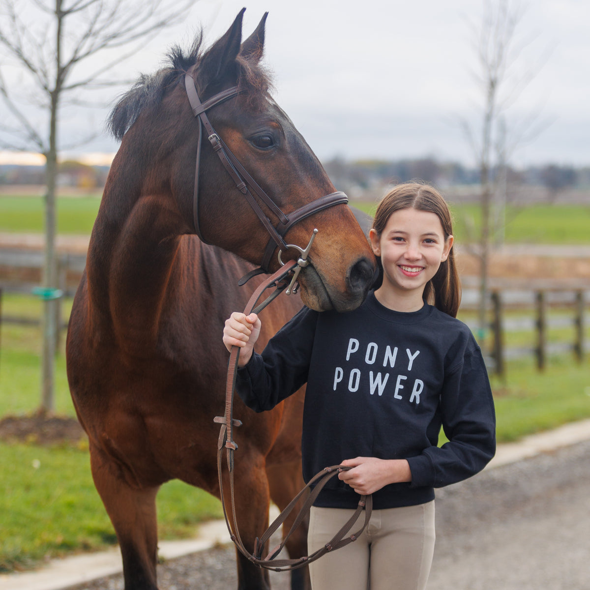 CL Pony Crewneck | Youth