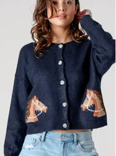 BIRCH LABEL Paddock Cardigan Sweater