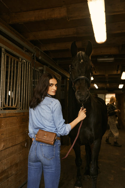 Oakbark & Chrome Rider Belt Bag