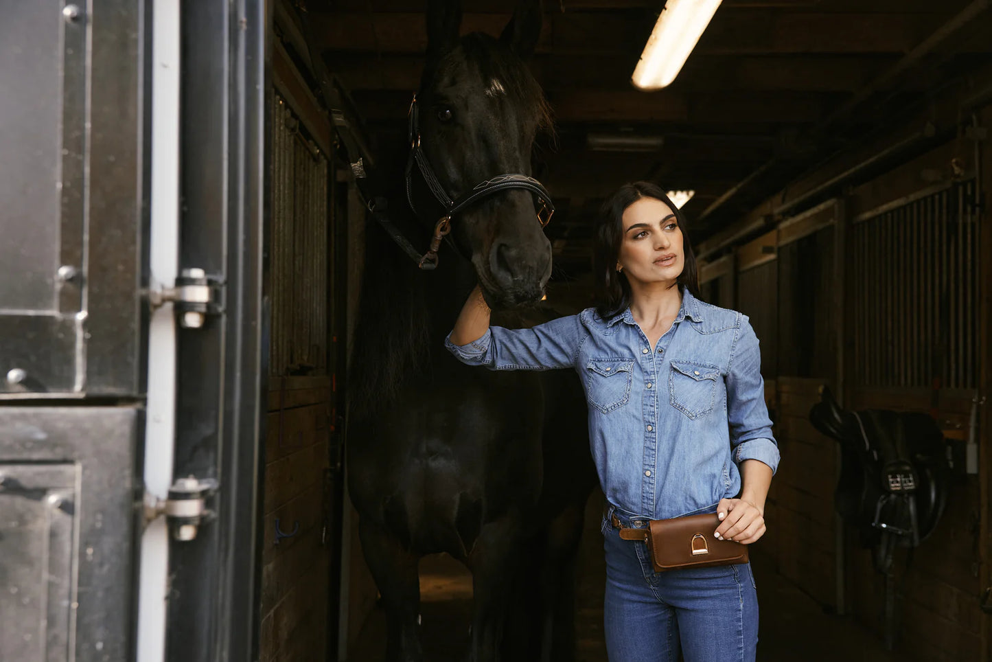 Oakbark & Chrome Rider Belt Bag
