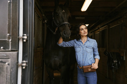 Oakbark & Chrome Rider Belt Bag