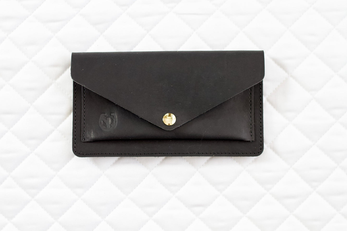 Saddle & Roam Black Leather Belt Bag
