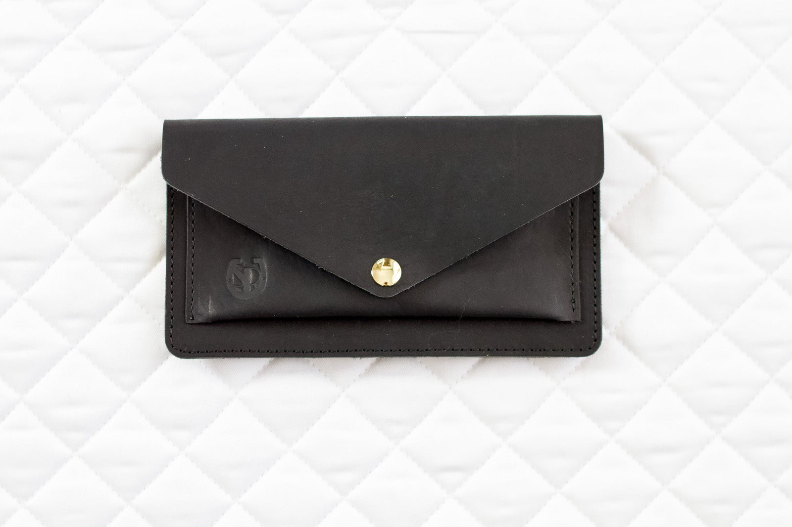 Saddle & Roam Black Leather Belt Bag