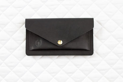Saddle & Roam Black Leather Belt Bag