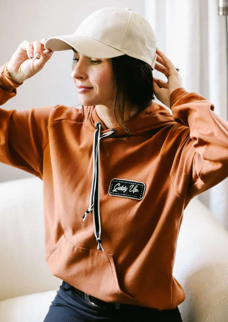 Sweat à capuche en molleton Street & Saddle x Milton Menasco Giddy Up