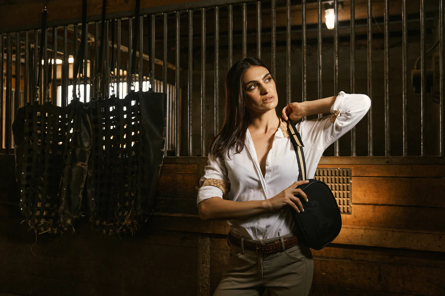 Oakbark & Chrome Performance Belt Bag