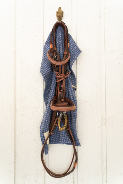 Sixteen Cypress Cotton Waffle Stable Towel