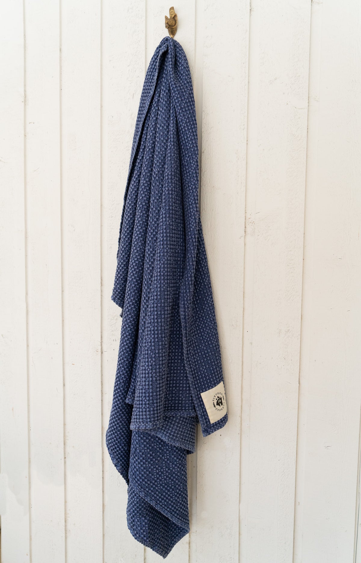 Sixteen Cypress Cotton Waffle Stable Towel