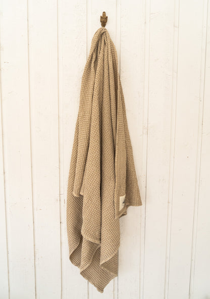 Serviette de séchage gaufrée en coton Cypress Sixteen pour chevaux