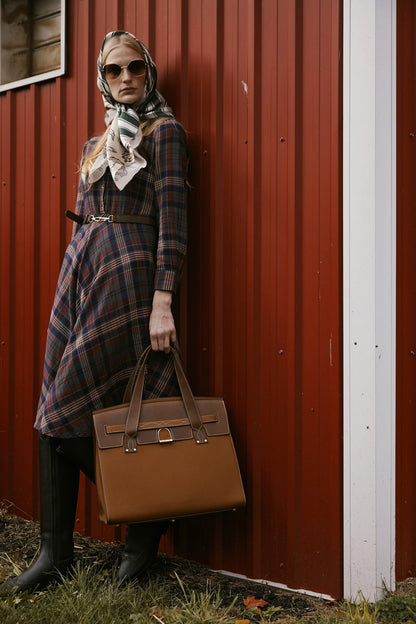 Oakbark & Chrome Stable Tote
