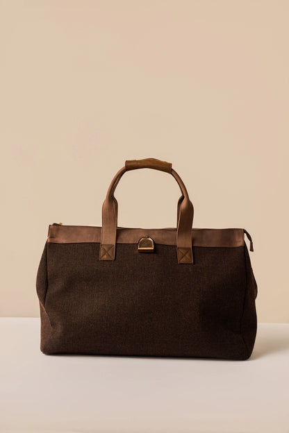 Oakbark & Chrome Weekender Bag