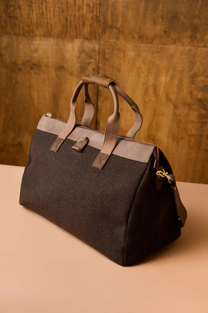 Oakbark & Chrome Weekender Bag