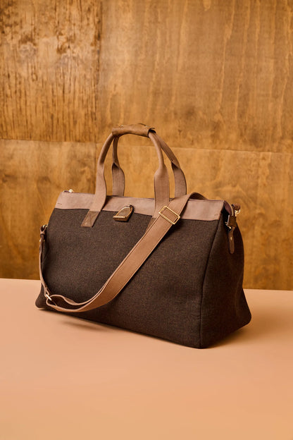 Oakbark & Chrome Weekender Bag