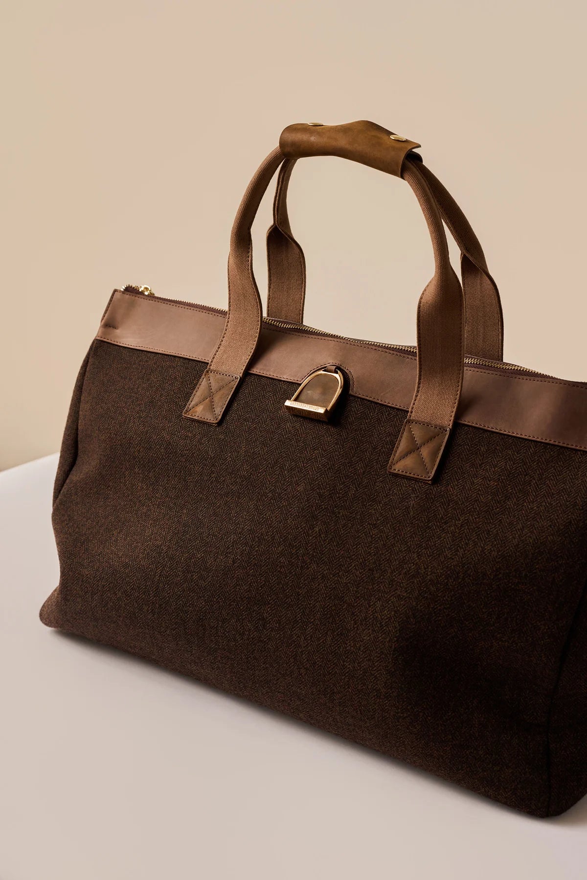Oakbark & Chrome Weekender Bag