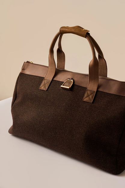 Oakbark & Chrome Weekender Bag
